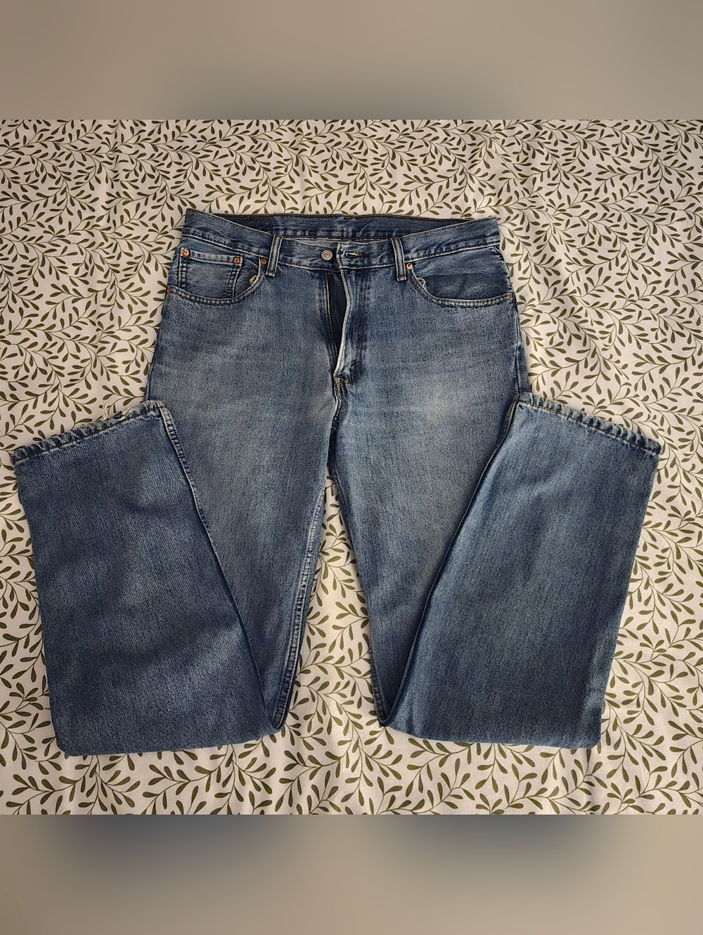 Levi’s 516 Straight Fit Jeans | W36 L34 | Stonewash Blue